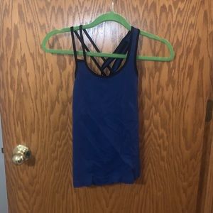 strapping workout top